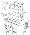 Diagram for 04 - Fresh Food Door