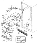 Diagram for 03 - Fresh Food Compartment