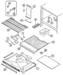 Diagram for 01 - Freezer Compartment