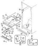 Diagram for 04 - Fresh Food Compartment