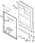 Diagram for 05 - Fresh Food Inner Door