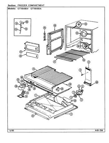 Diagram for GT18X8DA (BOM: DC45A)