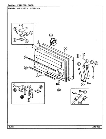 Diagram for GT18X8DA (BOM: DC45A)