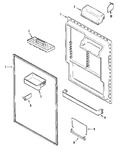 Diagram for 08 - Fresh Food Inner Door