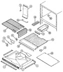 Diagram for 01 - Freezer Compartment