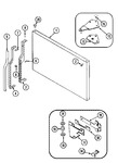 Diagram for 03 - Freezer Outer Door