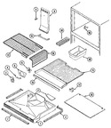 Diagram for 01 - Freezer Compartment