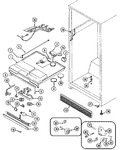 Diagram for 04 - Fresh Food Compartment