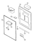 Diagram for 06 - Fresh Food Inner Door