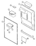 Diagram for 07 - Fresh Food Inner Door