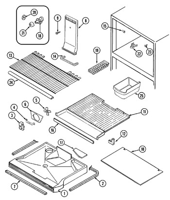 Diagram for GT21X93V (BOM: DF83A)