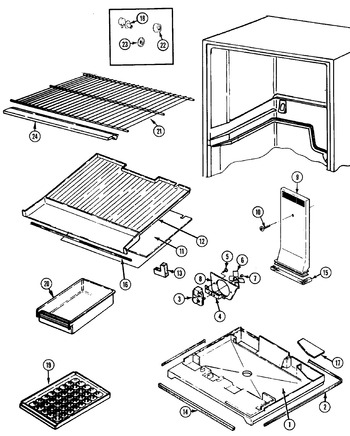 Diagram for HRNT23393V (BOM: DF98A)