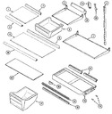 Diagram for 09 - Shelves & Accessories