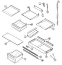 Diagram for 09 - Shelves & Accessories