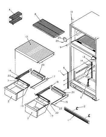 Diagram for GTG21B2L (BOM: P1193001W L)