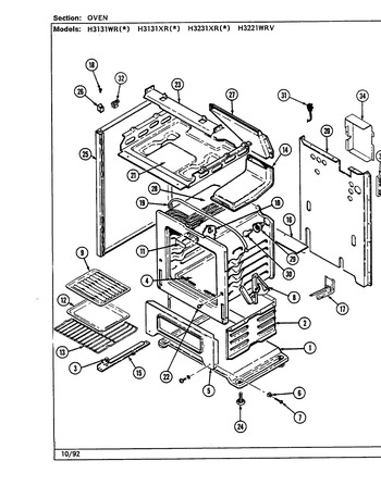 Diagram for H3221WRV