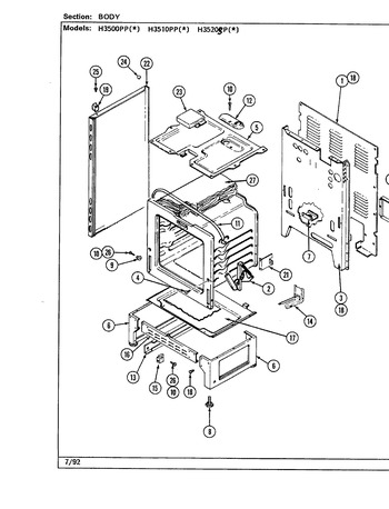 Diagram for H3500PPA