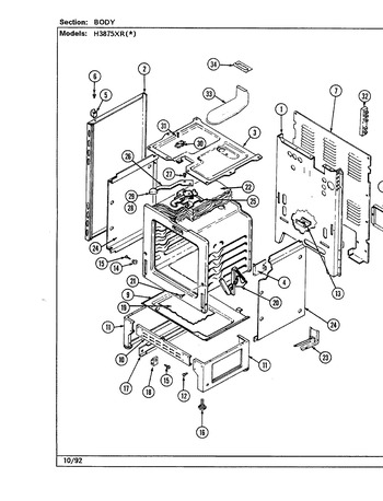 Diagram for H3875XRA