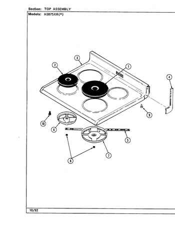 Diagram for H3875XRA