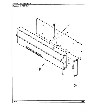 Diagram for H4100PRW