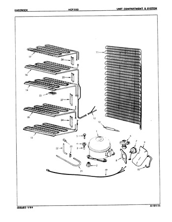 Diagram for HCF200 (BOM: 8V020)