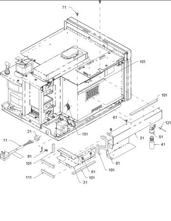 Diagram for HDC18SD (BOM: P1323014M)