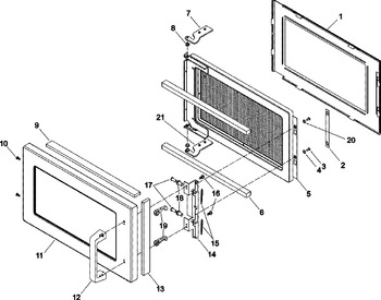 Diagram for HDC21RB2 (BOM: P1331208M)