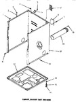 Diagram for 03 - Cabinet, Exhaust Duct & Base