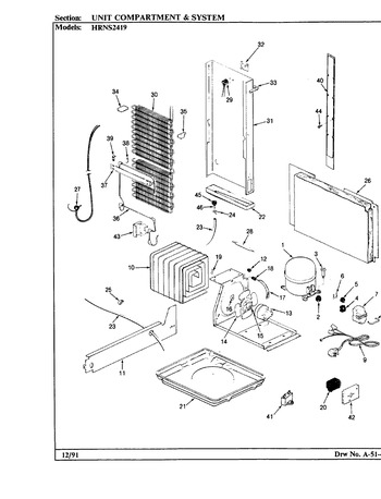 Diagram for HRNS2419 (BOM: BP88B)