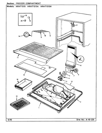 Diagram for HRNT1515 (BOM: BF09F)