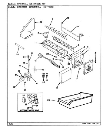 Diagram for HRNT1515 (BOM: BF09F)