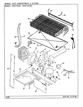 Diagram for HRNT15152 (BOM: CF12A)