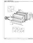 Diagram for 01 - Freezer Door