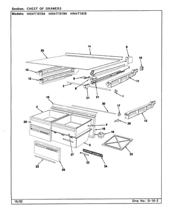 Diagram for HRNT1919 (BOM: CL54A)