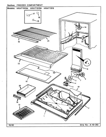 Diagram for HRNT1919 (BOM: CL54A)