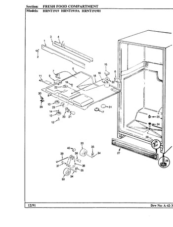 Diagram for HRNT1919A (BOM: BF60A)