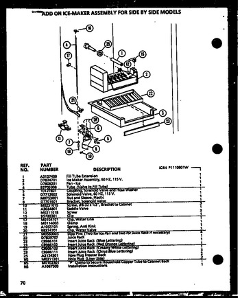 Diagram for IC4N (BOM: P1110801W)