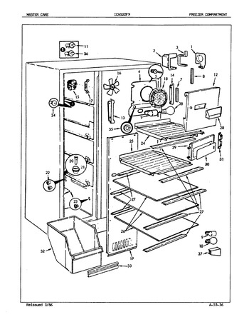 Diagram for ICNS22F9 (BOM: 5L47A)