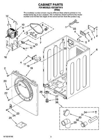 Diagram for IGD7200TW10