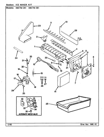 Diagram for IMKTM-261 (BOM: BY25B)