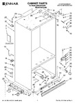 Diagram for 01 - Cabinet Parts