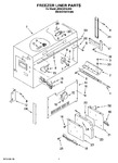 Diagram for 05 - Freezer Liner Parts