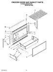 Diagram for 08 - Freezer Door And Basket Parts