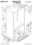 Diagram for 01 - Cabinet Parts