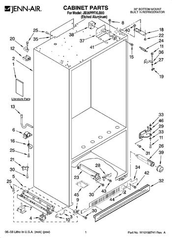 Diagram for JB36PPFXLB00