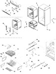 Diagram for 07 - Interior Cabinet & Freezer Shelving