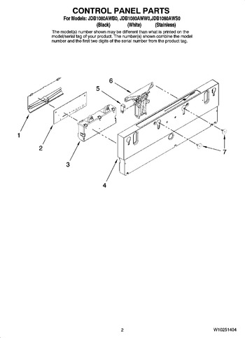 Diagram for JDB1080AWW0