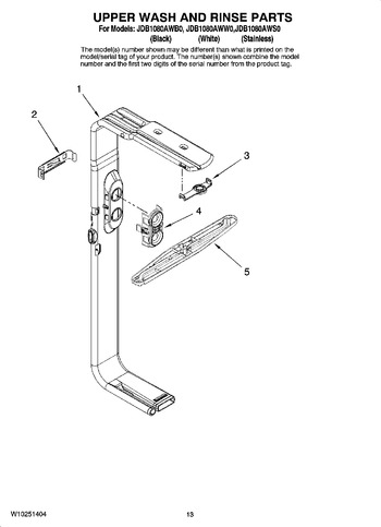 Diagram for JDB1080AWW0