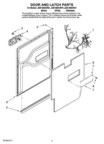 Diagram for JDB1080AWB1