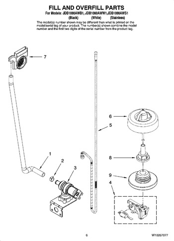 Diagram for JDB1080AWB1